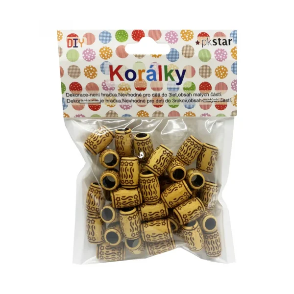 Korálky PVC 2-16mm/40ks